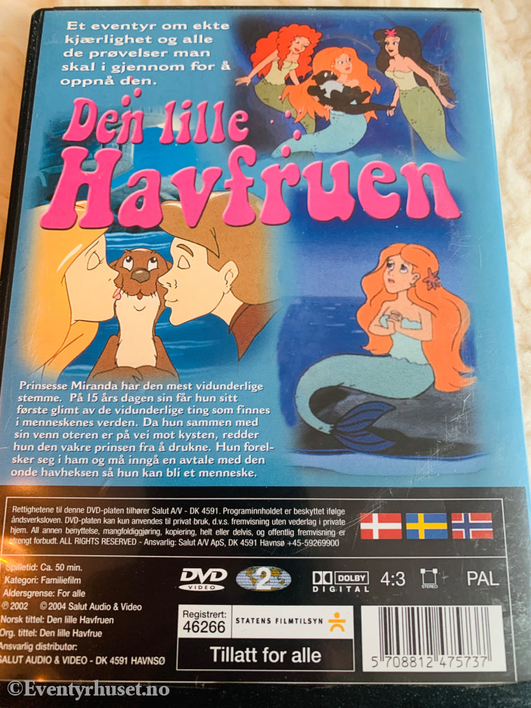 H. C. Andersen's Den lille havfruen. DVD.