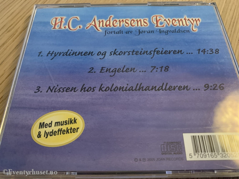 H. C. Andersens Eventyr. Hydinnen Og Skorsteinsfeiren Mfl. 2005. Lydbok På Cd.