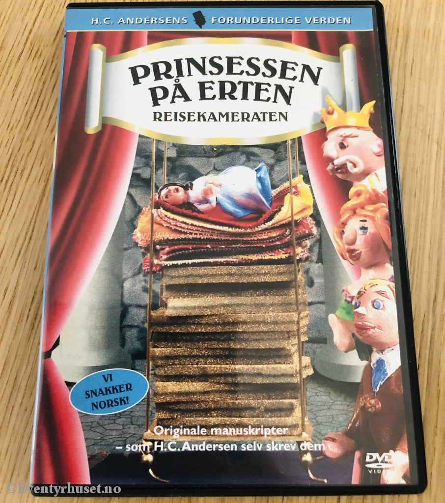 H.c. Andersens Forunderlige Verden 6: Prinsessen På Erten. Dvd. Dvd