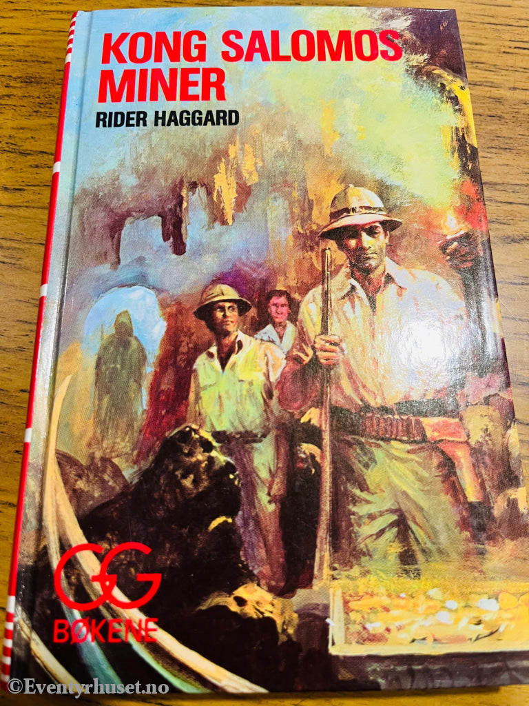H. Rider Haggard. 1885. Kong Salomos miner. Bok.