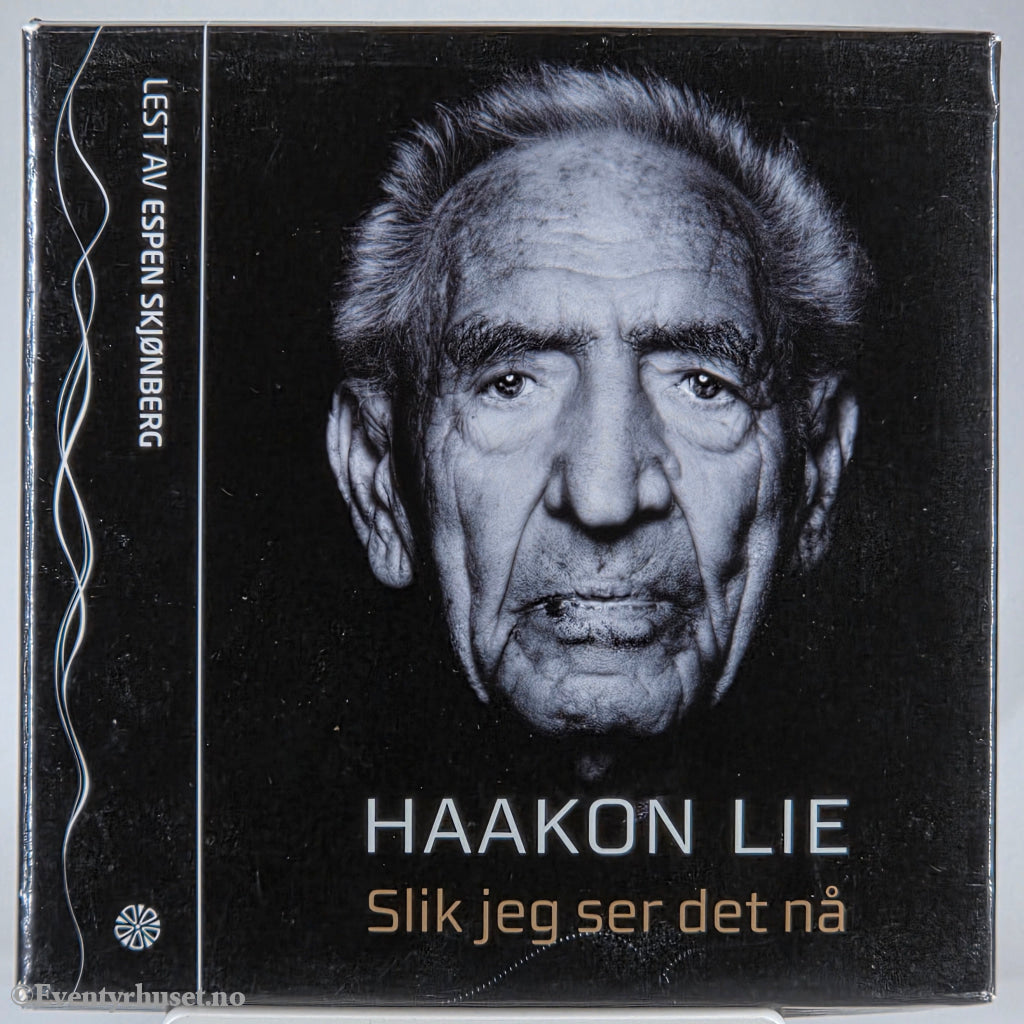 Haakon Lie 2008 Slik jeg ser det nå. Lydbok på CD.