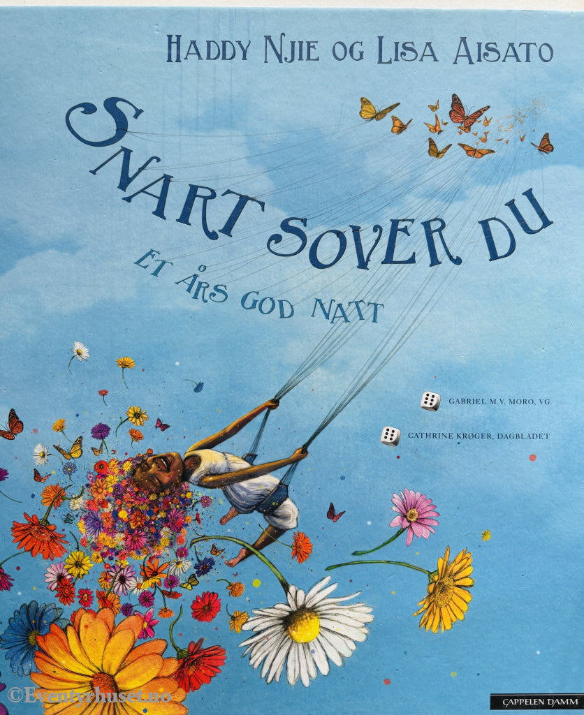Haddy Njie og Lisa Aisato. Snart sover du – Et års god natt. 2016. Barnebok.