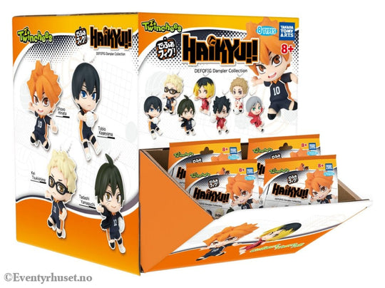 Haikyu!! Twinchees Dangler Mini Figures Defofig! 5 cm Blind Pack Display (24) Collectibles
