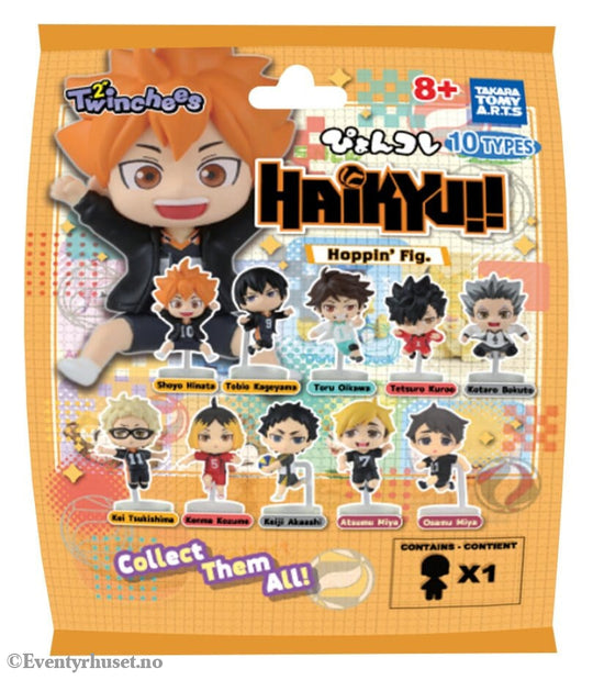 Haikyu!! Twinchees Mini Figures Hoppin’ 5 cm Blind Pack Display (24) Collectibles
