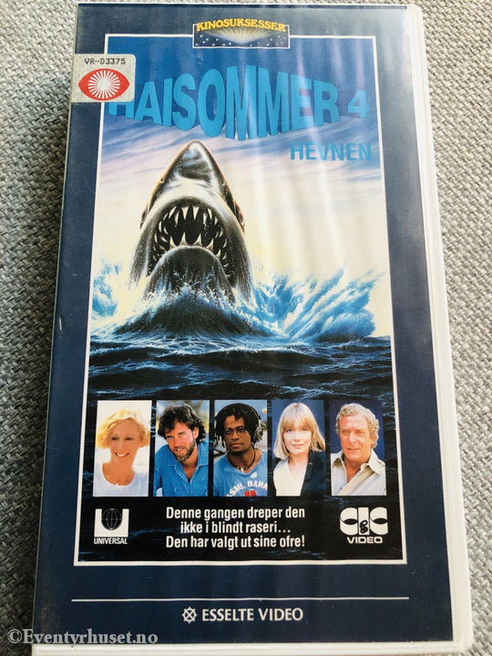 Haisommer 4. Hevnen. 1987. Vhs. Vhs