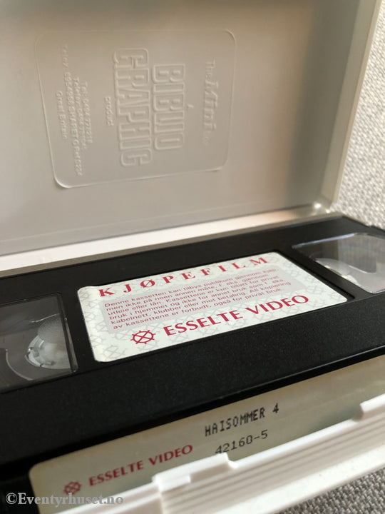 Haisommer 4. Hevnen. 1987. Vhs. Vhs