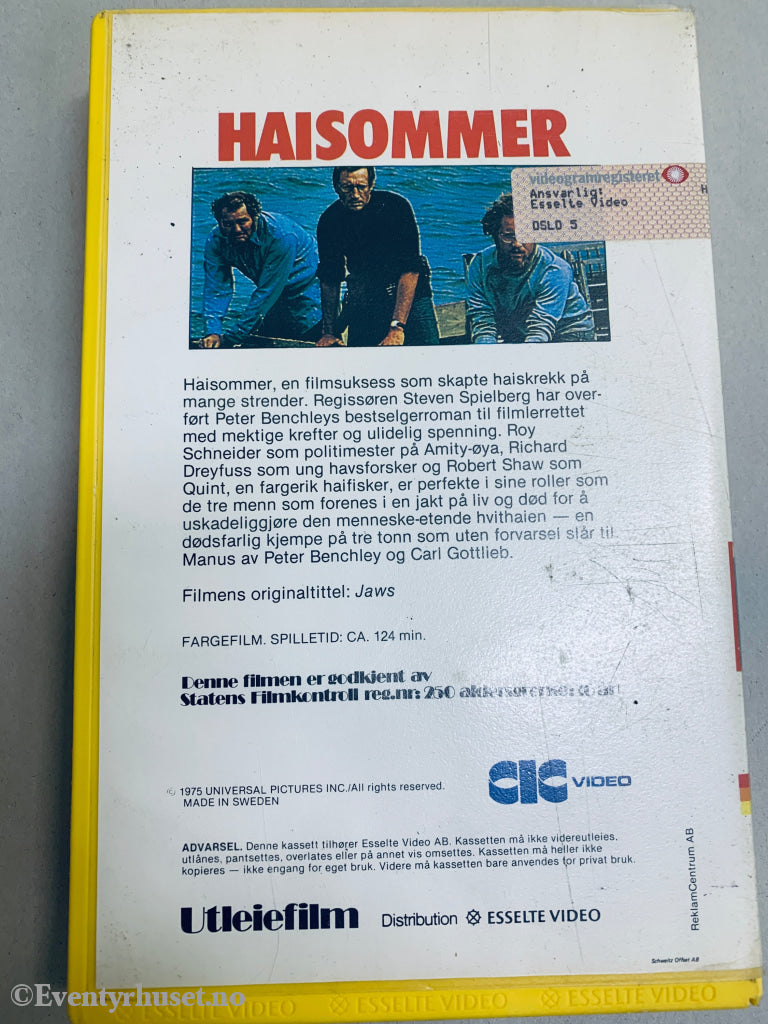 Haisommer. VHS Big Box.