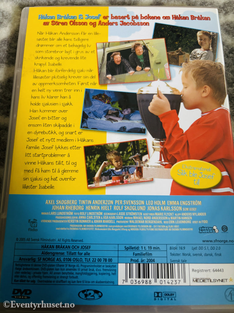 Håkan Bråkan & Josef. DVD.