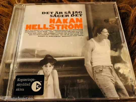 Håkan Hellström. Det är så jag säger det. 2002. CD.