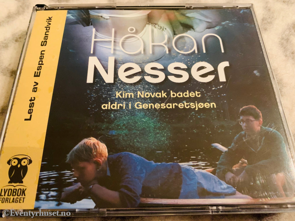 Håkan Nesser. 1998/05. Kim Novak Badet Aldri I Genesaretsjøen. Lydbok På 5 Cd.