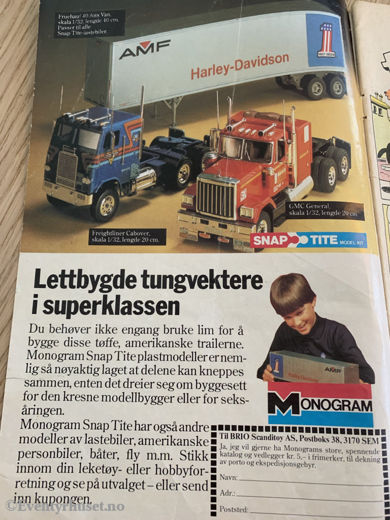 Hakke Hakkespett. 11/1981. Tegneserieblad