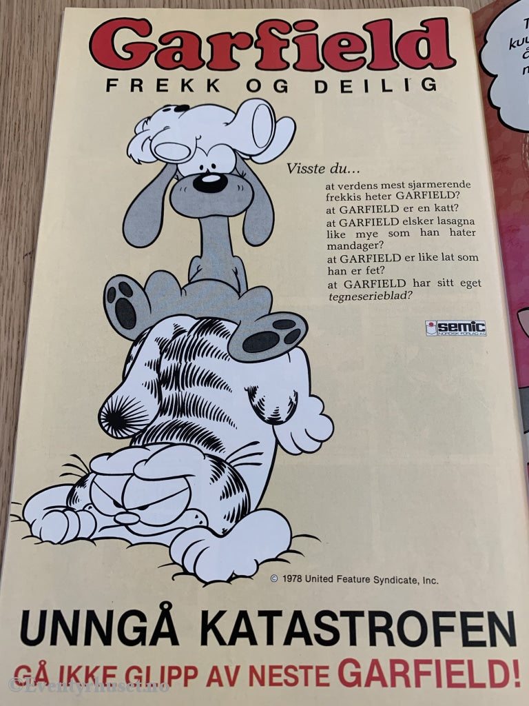 Hakke Hakkespett. 1/1987. Tegneserieblad