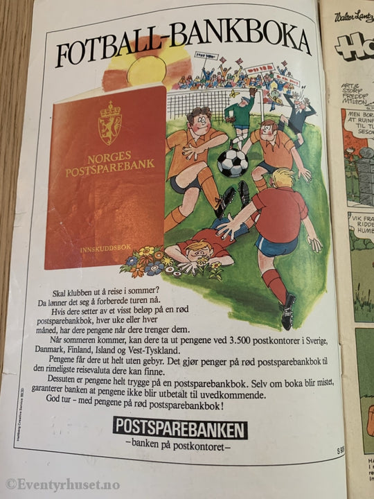 Hakke Hakkespett. 07/1987. Tegneserieblad