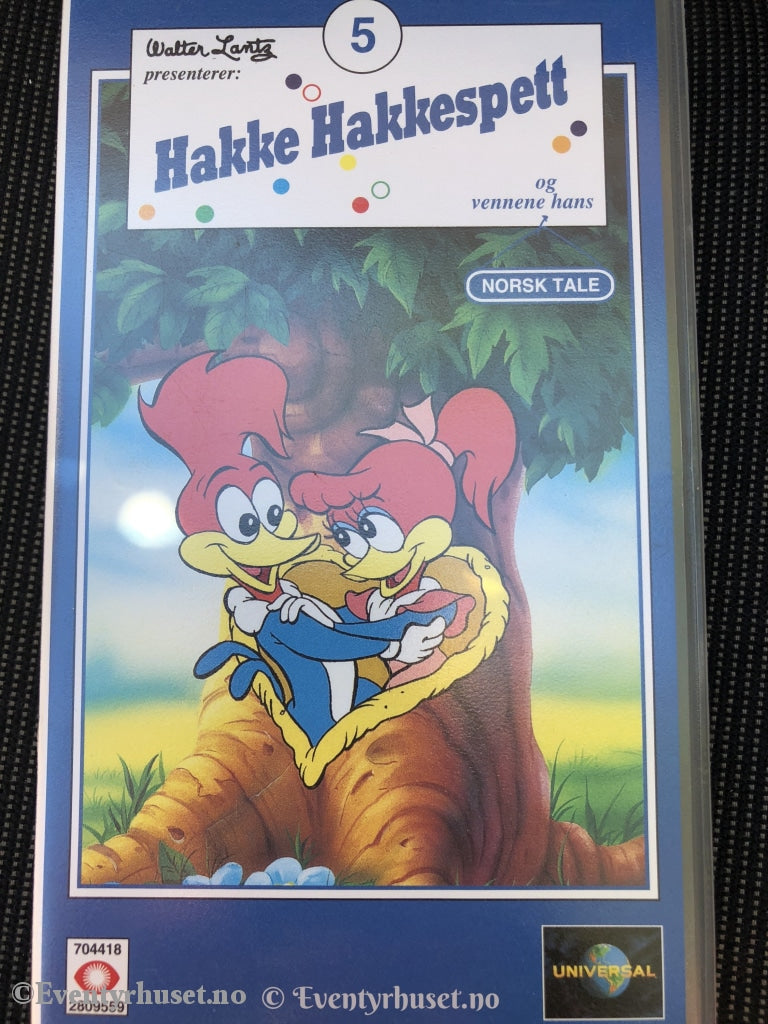 Hakke Hakkespett 5. Vhs. Vhs