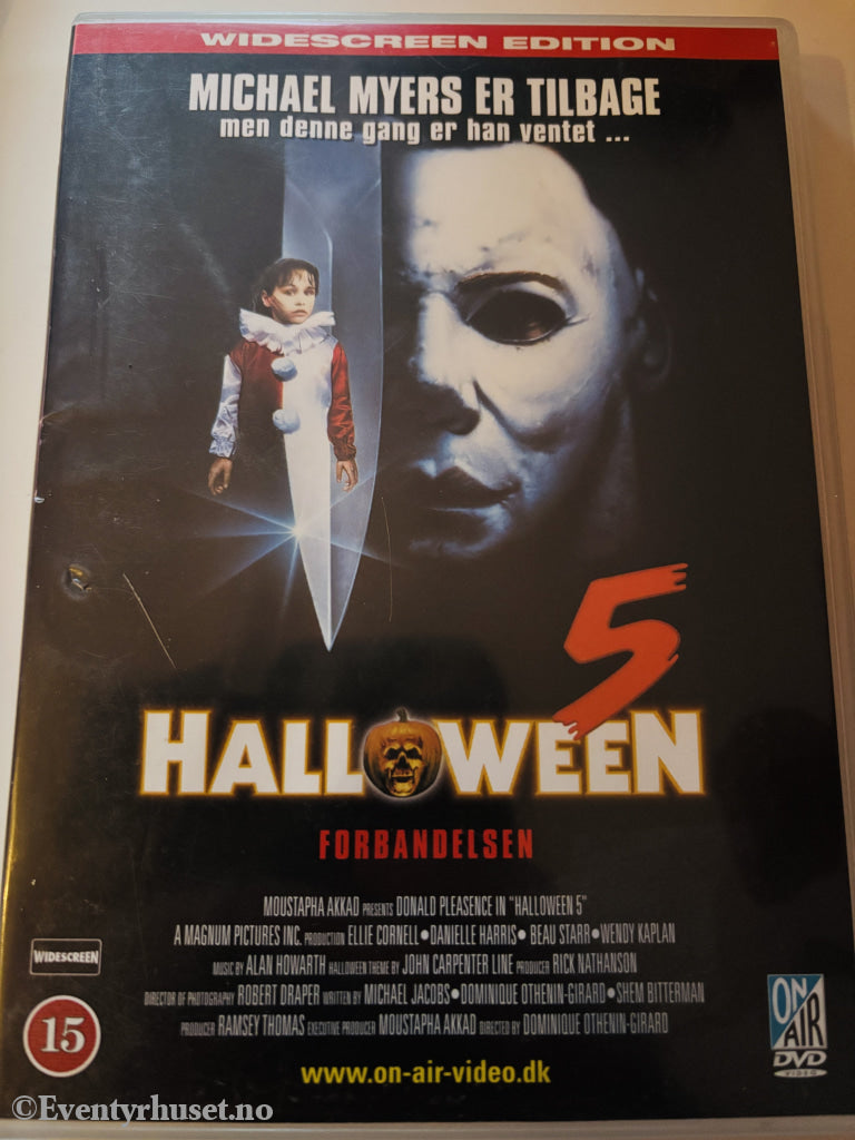 Halloween 5: The Revenge of Michael Myers (1989). DVD.