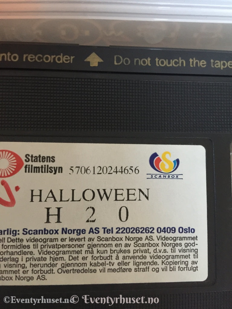 Halloween H20: 20 År Etter. 1998. Vhs. Vhs