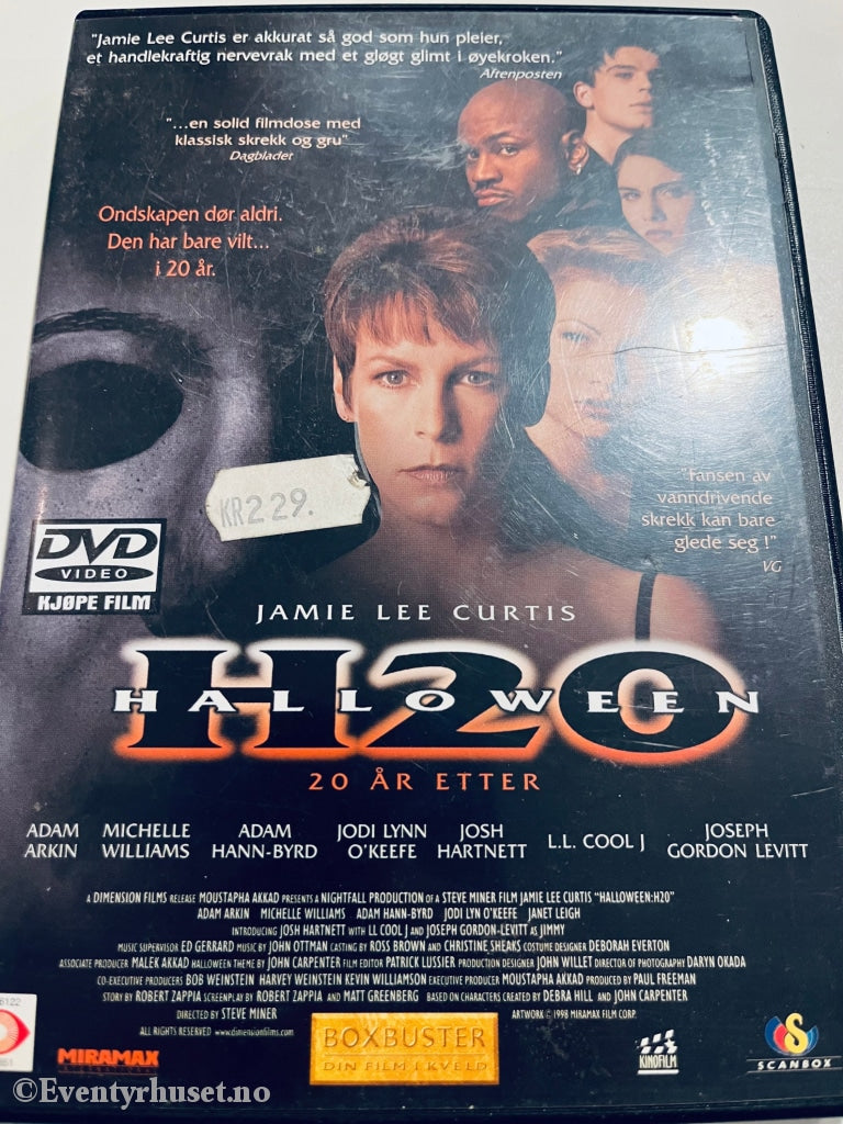 Halloween H20 - 20 År Etter. Dvd. Dvd