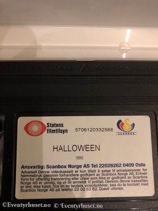 Halloween. The Curse Of Michael Myers. 1995. Vhs. Vhs