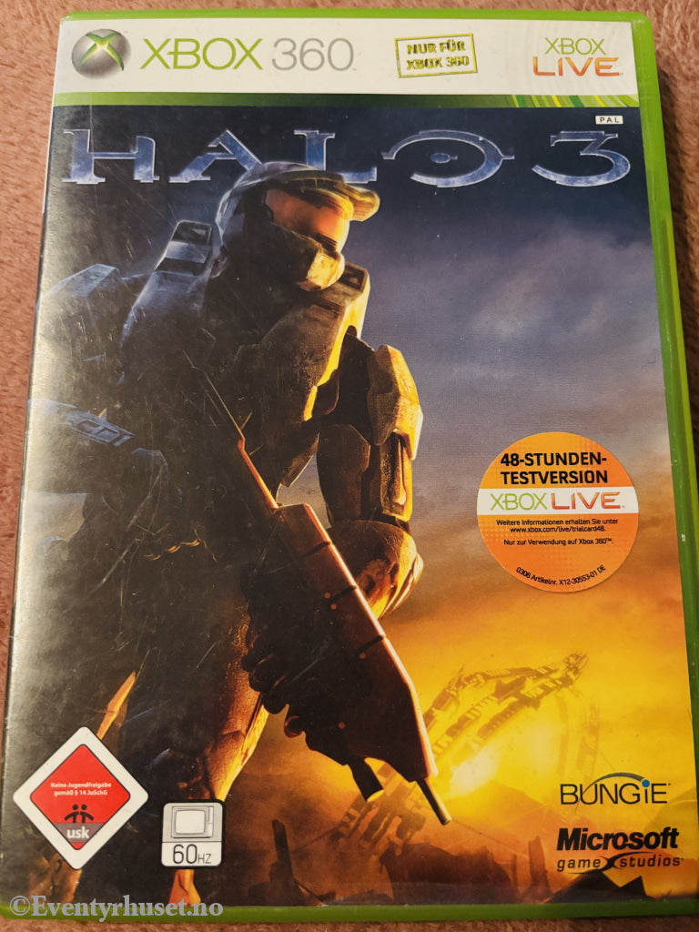 Halo 3 (tysk utgave). Xbox 360.