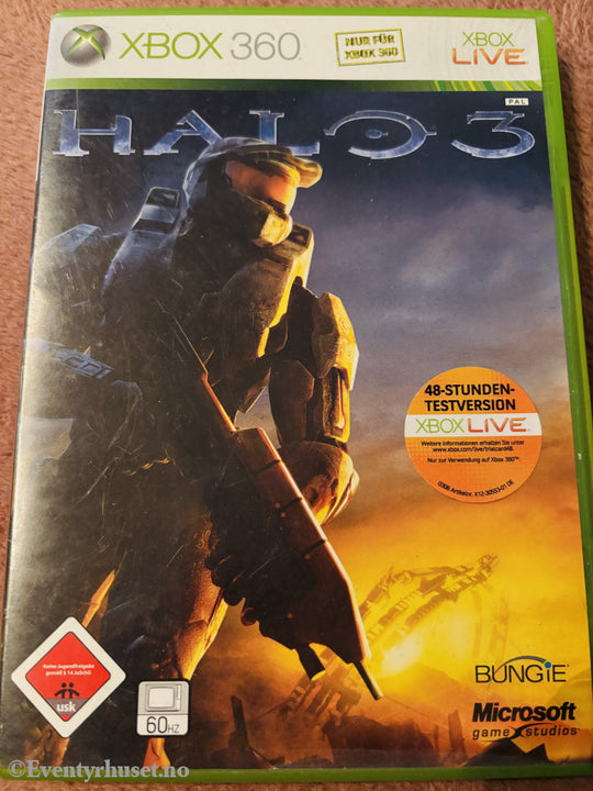 Halo 3 (tysk utgave). Xbox 360.