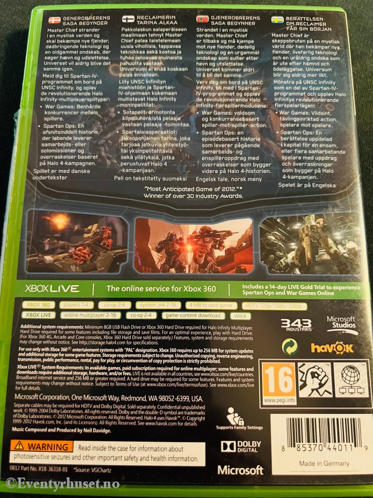 Halo 4. Xbox 360.