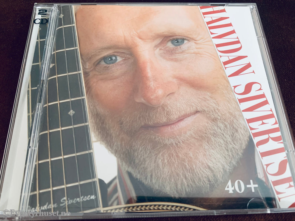 Halvdan Sivertsen - 40 + . 2005. Cd. Lydbok
