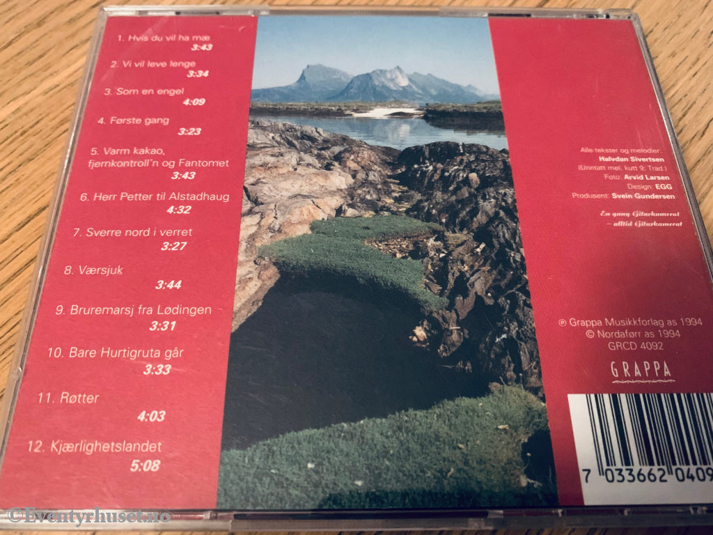 Halvdan Sivertsen - Kjærlighetslandet. 1994. Cd. Cd