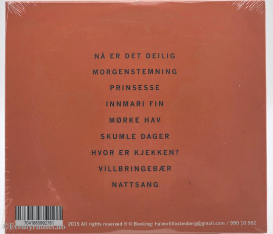 Halvor Lillo-Stenberg og Mannen på Trappa – Ung og vill . Musikk-CD.