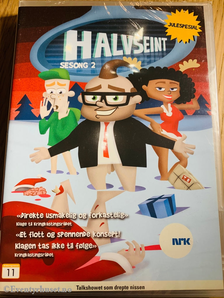 Halvseint - Sesong 2. Julespesial (Nrk). Ny I Plast! Dvd