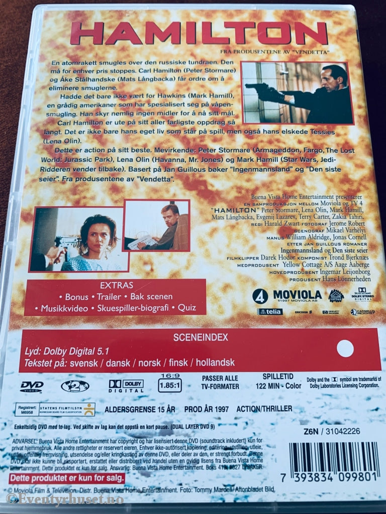 Hamilton. 1997. Dvd. Dvd