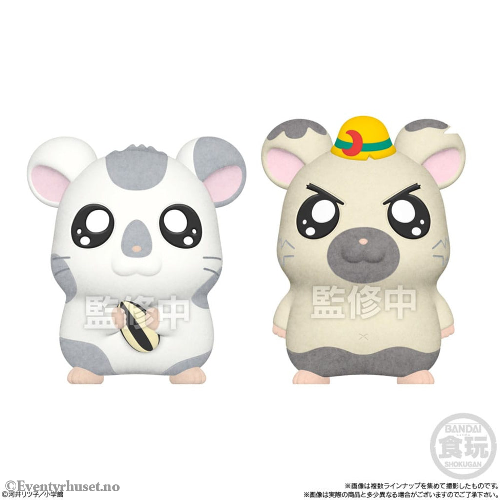 Hamtaro Flocked Mini-Figures 4 cm Display (8) Collectibles