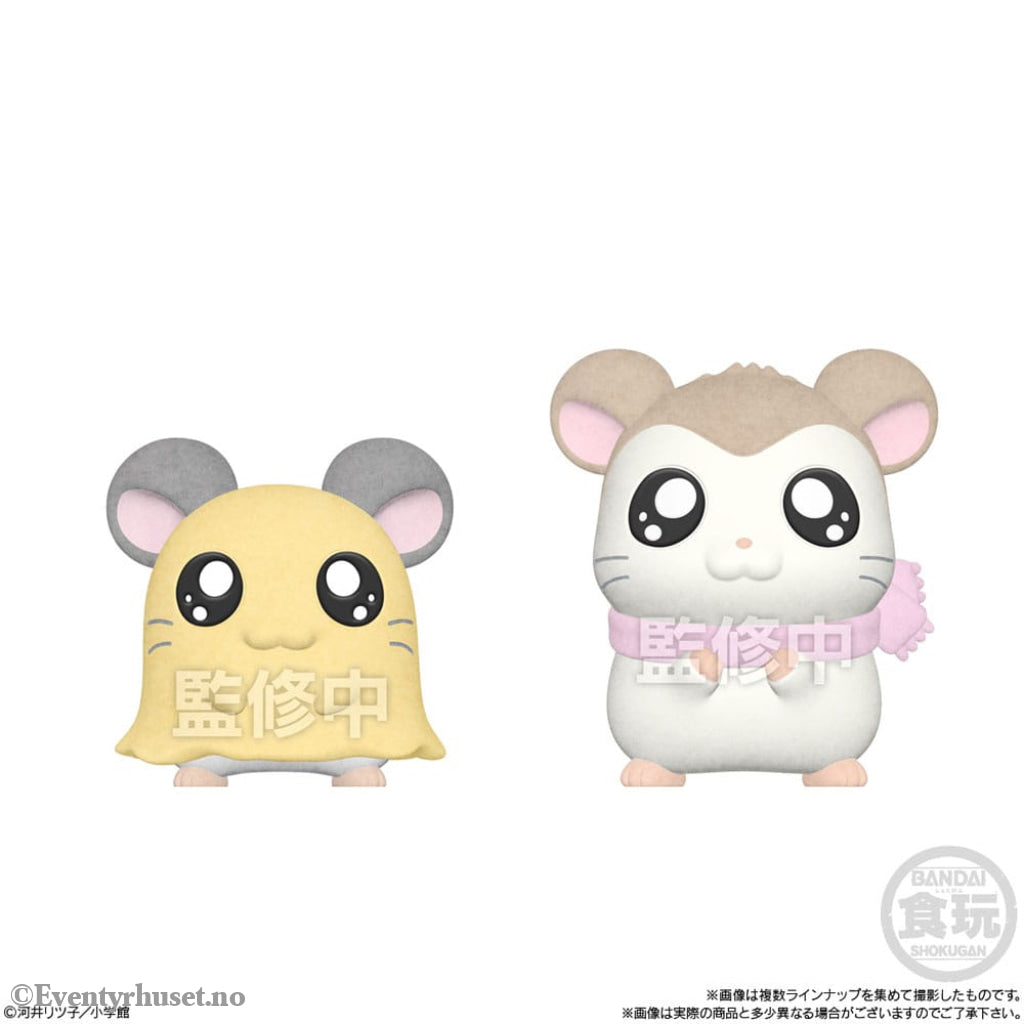 Hamtaro Flocked Mini-Figures 4 cm Display (8) Collectibles