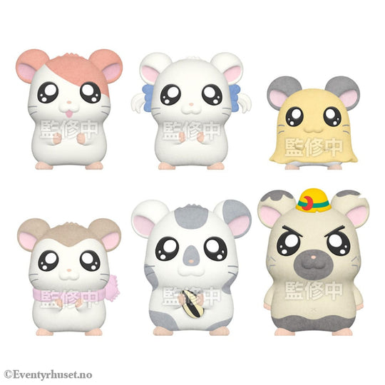 Hamtaro Flocked Mini-Figures 4 cm Display (8) Collectibles