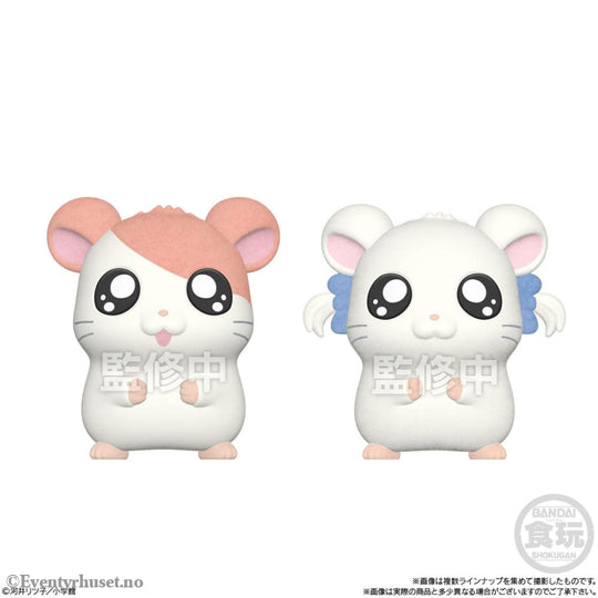 Hamtaro Flocked Mini-Figures 4 cm Display (8) Collectibles