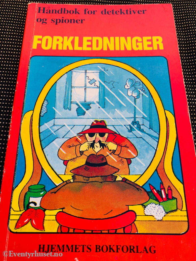 Håndbok for detektiver og spioner: Forkledninger. 1979. Pocketbok