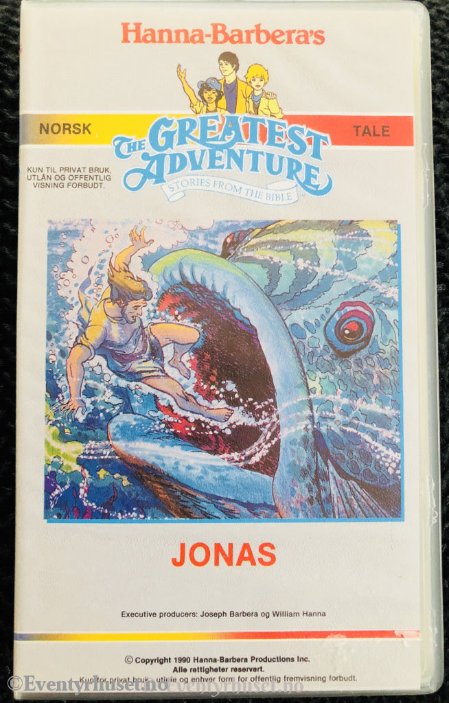 Hanna-Barbera´s Historier Fra Bibelen: Jonas. Vhs. Vhs