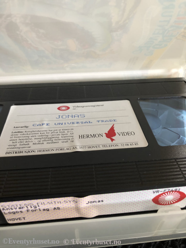 Hanna-Barbera´s Historier Fra Bibelen: Jonas. Vhs. Vhs