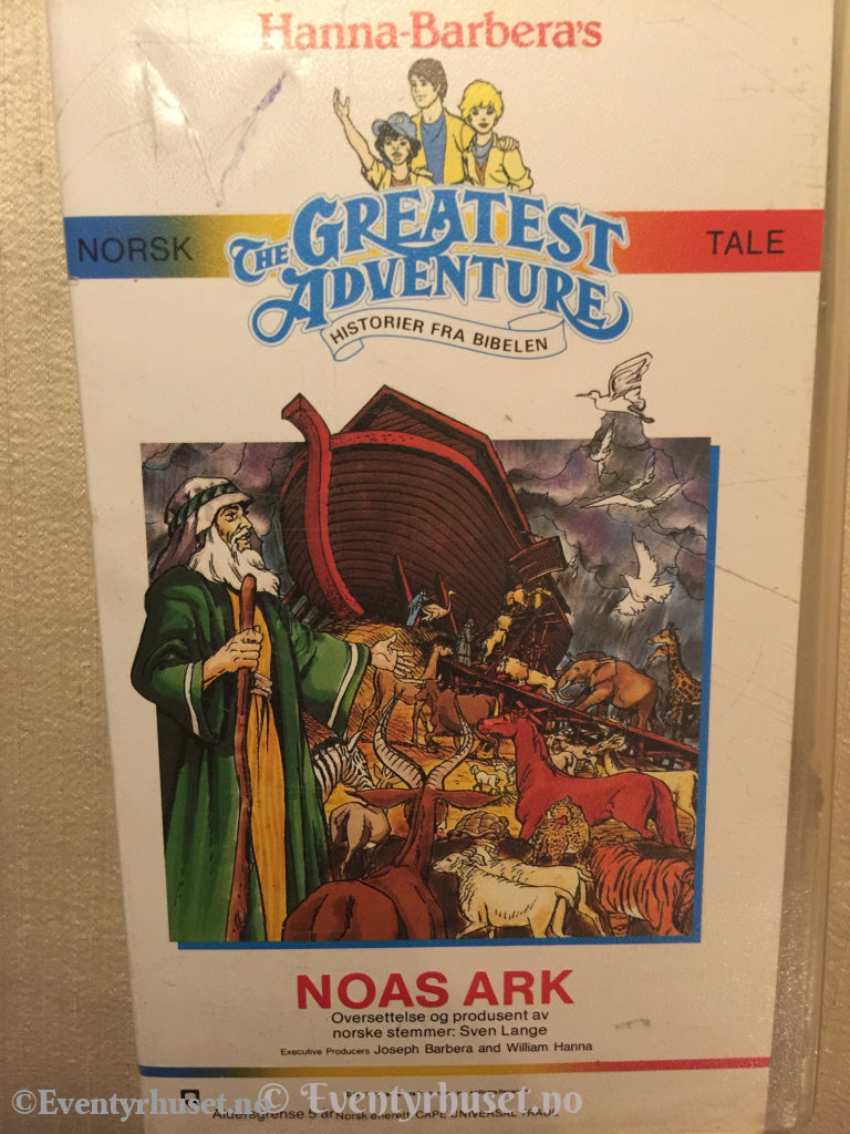 Hanna-Barbera´s Historier Fra Bibelen: Noas Ark. Vhs. Vhs