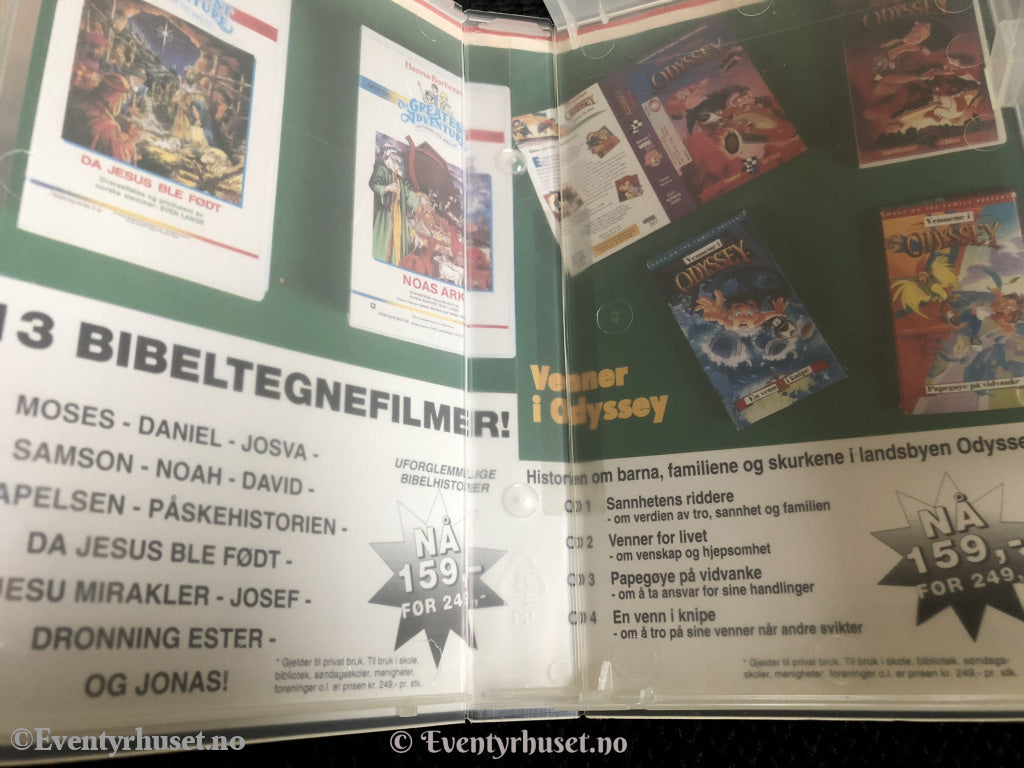 Hanna-Barbera´s Historier Fra Bibelen: Påskehistorien. Vhs. Vhs