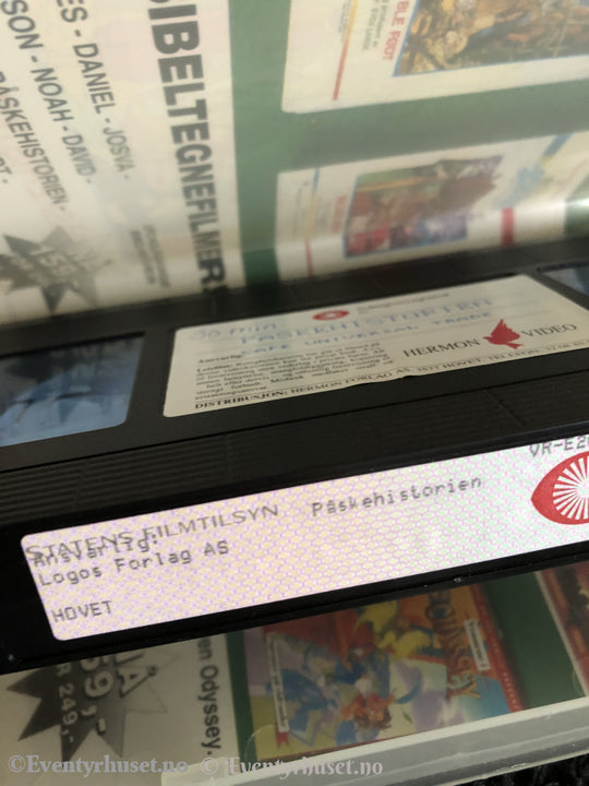 Hanna-Barbera´s Historier Fra Bibelen: Påskehistorien. Vhs. Vhs