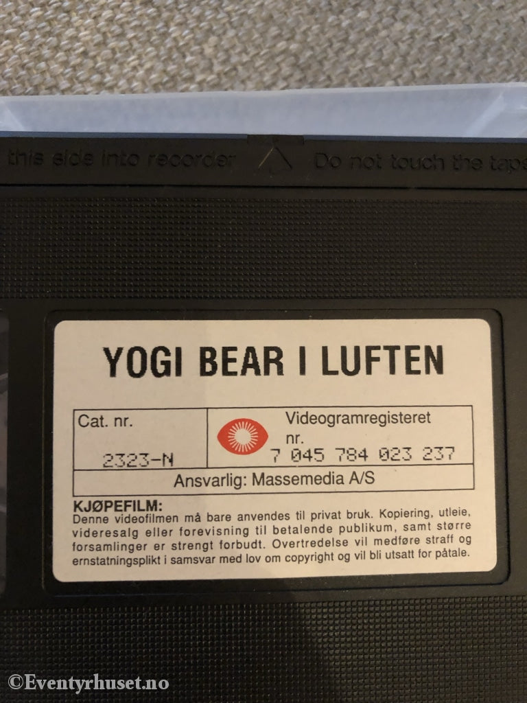 Hanna Barbera. Yogi Bear I Luften. 1989. Vhs. Vhs