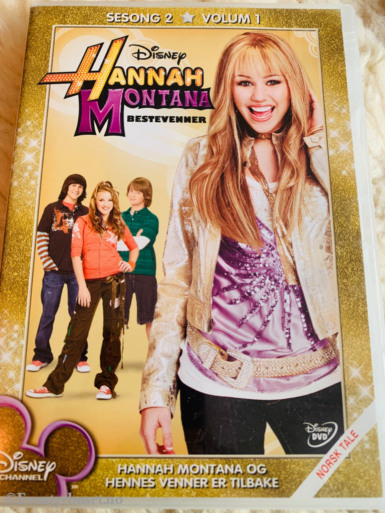 Hannah Montana. Sesong 2. Vol. 1. Bestevenner. DVD.