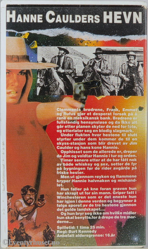 Hanne Caulders Hevn – 1971 . VHS.