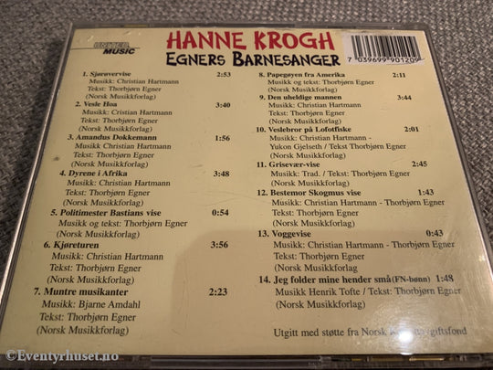 Hanne Krogh. Prøysens Barnesanger 2. Cd. Cd