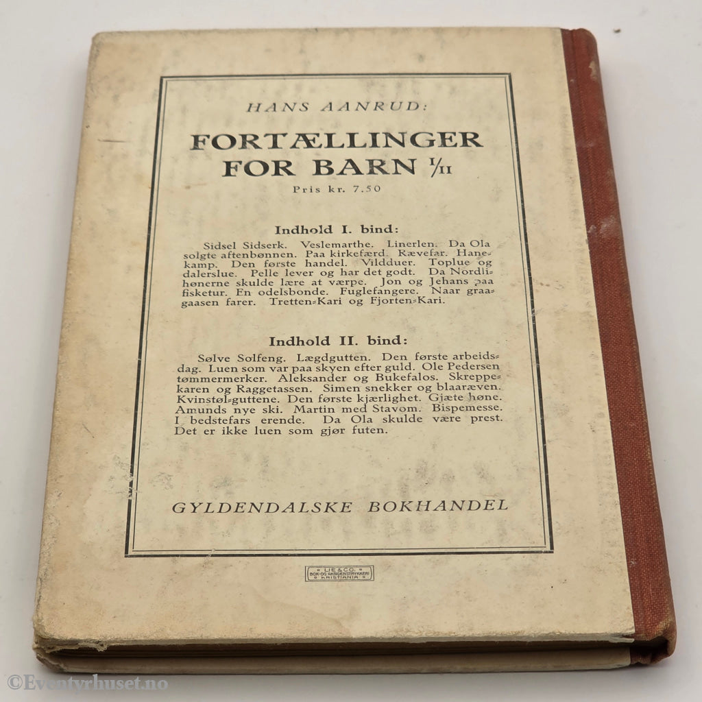 Hans Aanrud, 1924. En Odelsbonde. Bok.