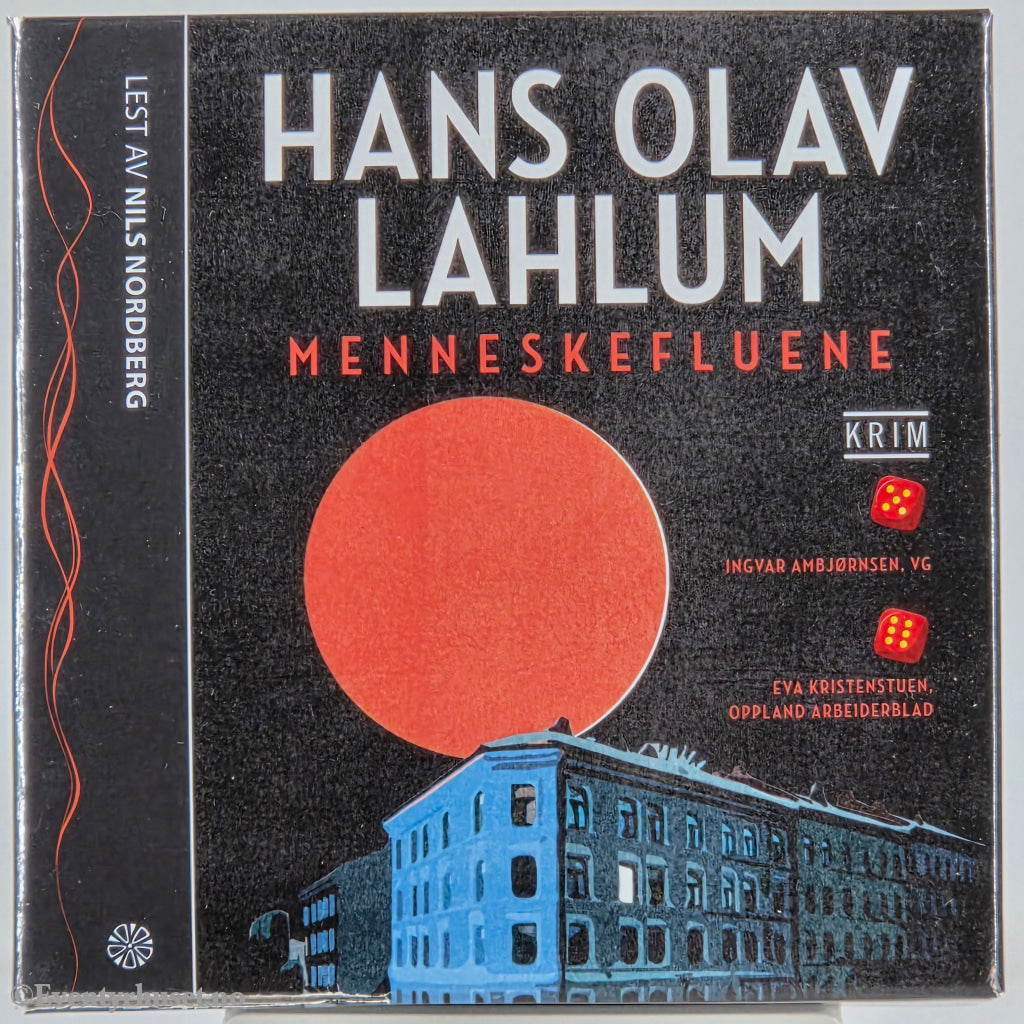 Hans Olav Lahlum 2012 Menneskefluene. Lydbok på CD.