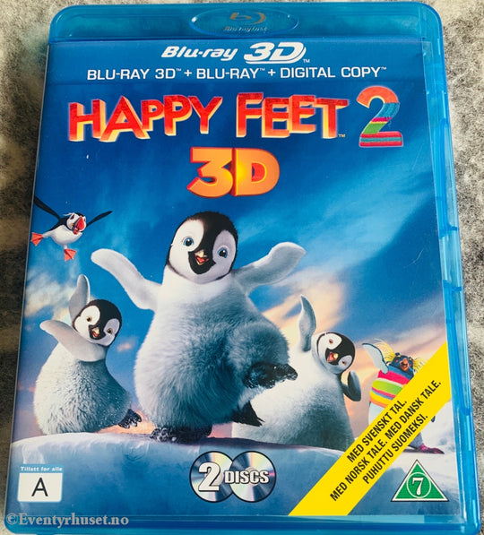 Happy Feet 2 - 3D. Blu-Ray. Blu-Ray Disc