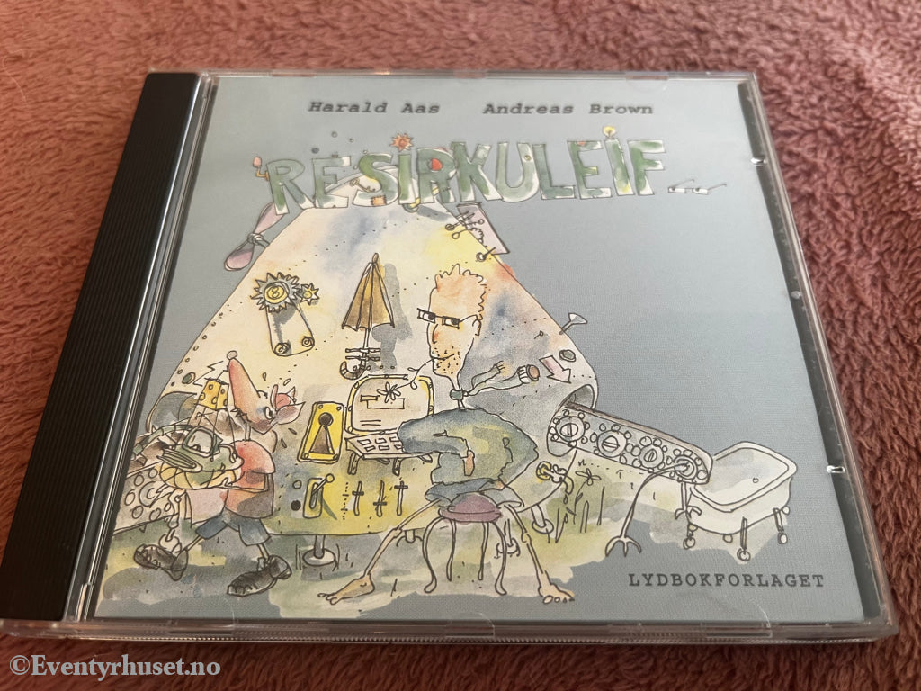 Harald Aas og Andreas Brown. 2006. Resirkuleif. Lydbok på CD.