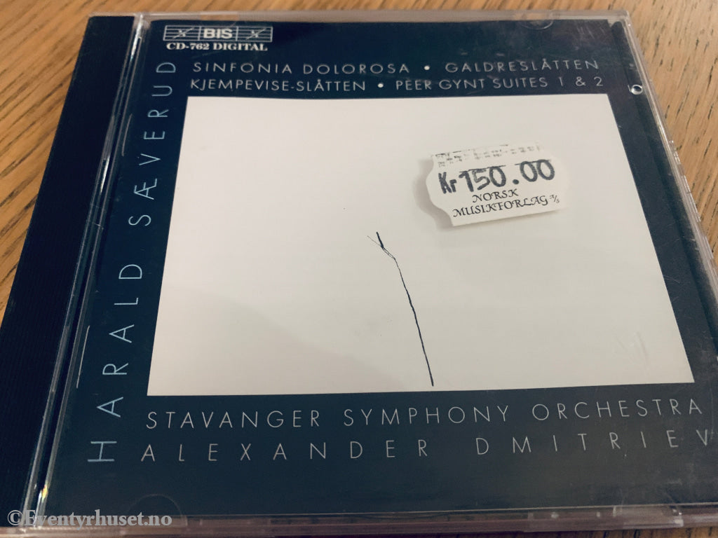 Harald Sæverud / Stavanger Symphony Orchestra – Sinfonia Dolorosa, Galdraslåtten, Kjempevise-Slåtten, Peer Gynt Suites 1 & 2. 1996. CD.