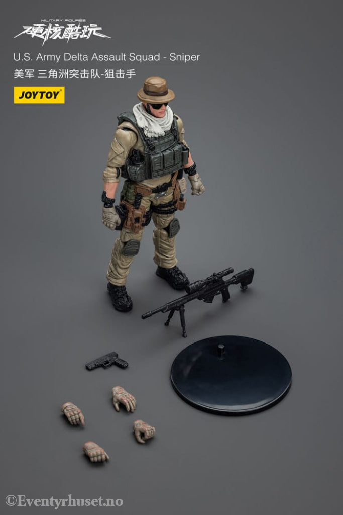 Hardcore Coldplay Action Figure 1/18 U.S. Army Delta Assault Squad Sniper 11 cm Toys